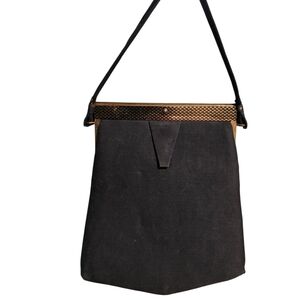 #93 1940'S Vintage A Madison Black with Gold Trim